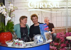De dames van Chrysal Margriet van der Ploeg en Ingrid Beentjes.